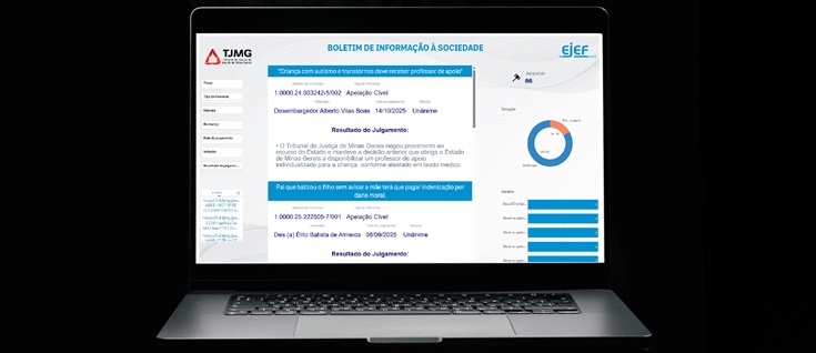 TJMG lança 'Boletim de Informação à Sociedade' para ampliar transparência e se aproximar dos cidadãos