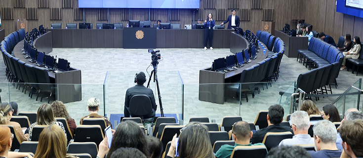Ferramentas do Google Workspace "Google Day", promovido pela Ejef, é aberto no Auditório do Tribunal Pleno do TJMG
