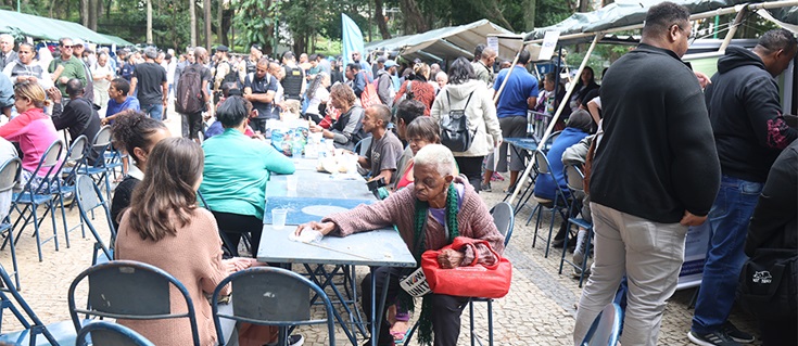 Evento na Comarca de Juiz de Fora ocorreu no Parque Halfeld