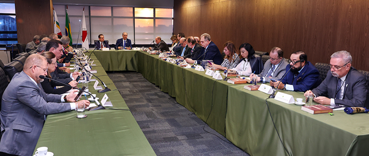 Presidente do TJCE, desembargador Heráclito Vieira Neto, foi eleito durante o XVIII Encontro, no TJMG