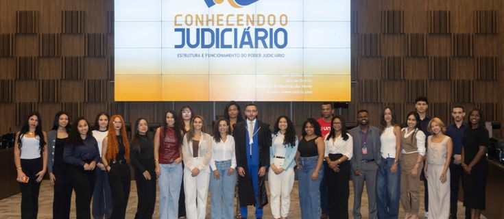 Juiz que participou do programa quando era universitário retorna como palestrante
