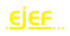 Logotipo da EJEF com pequenos círculos abaixo